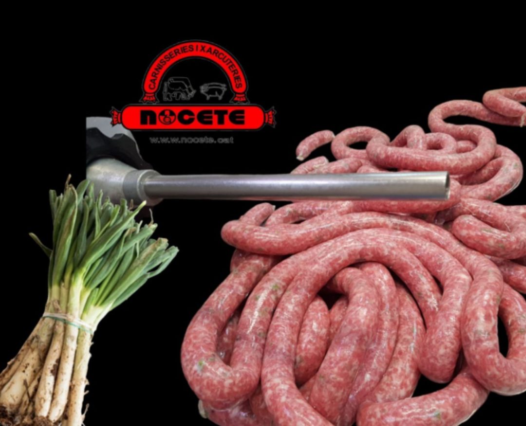 BOTIFARRA AMB CALÇOTS 170 GRMS. Aprox