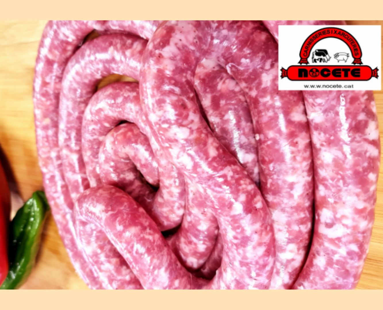 BOTIFARRA CRUA 170 GRMS. Aprox.