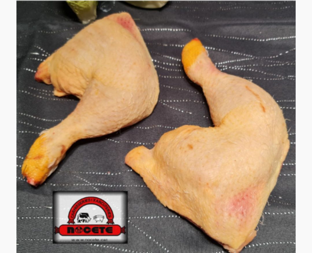 CUIXA I CONTRA CUIXA DE POLLASTRE 370 GRMS. Aprox.