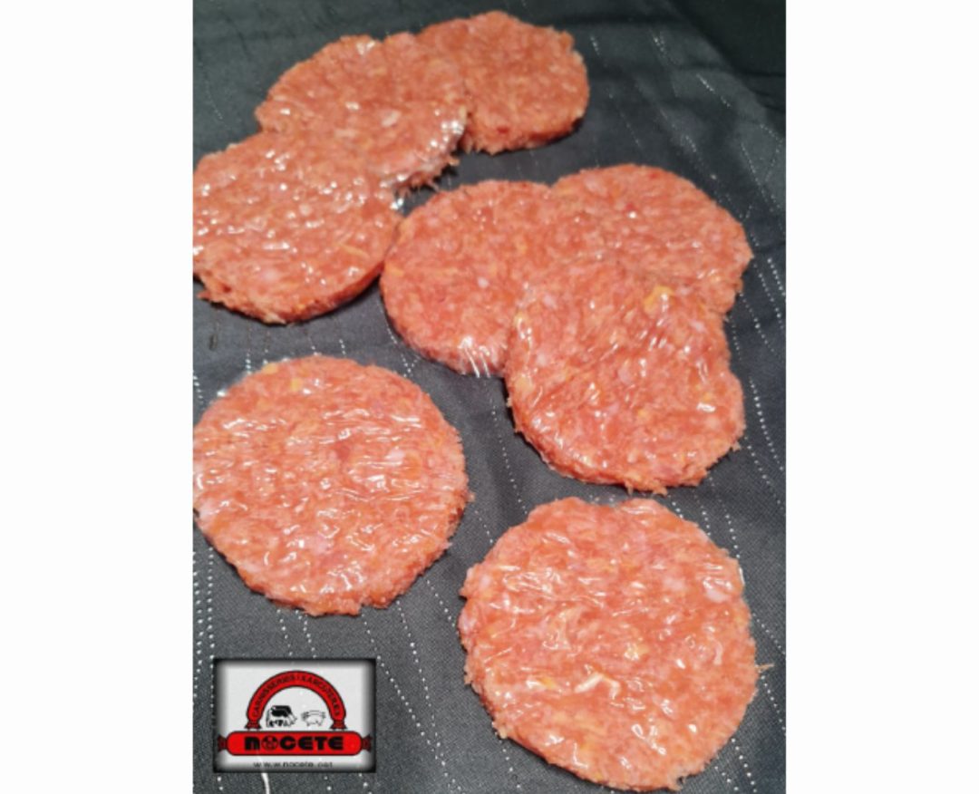 HAMBURGUESES DE POLLASTRE 120 GRMS. Aprox.