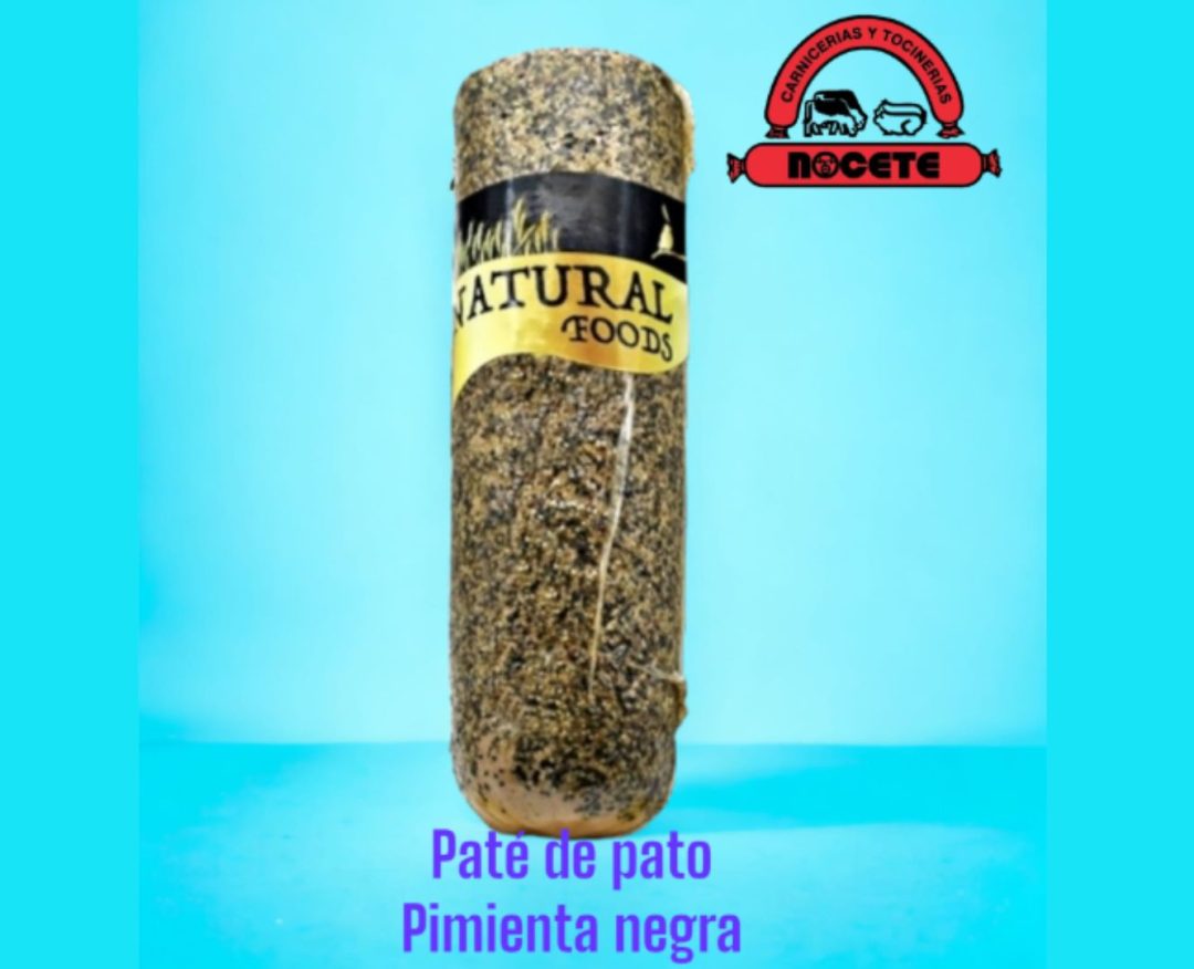 PATÉ D'ÀNEC AL PEBRE NEGRE 200 GRMS