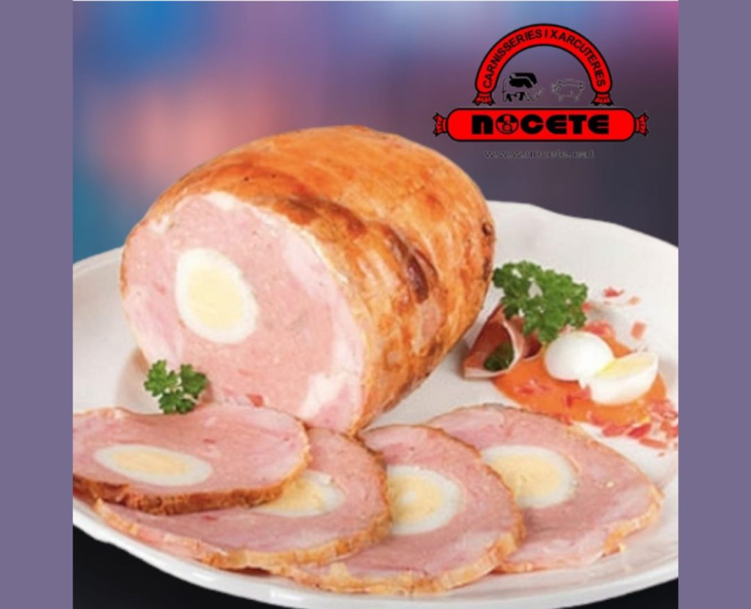 POLLASTRE FARCIT AMB PERNIL I OU 200 GRMS aprox.